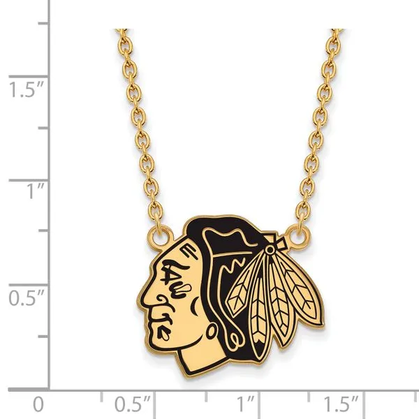 NHL Chicago Blackhawks Necklace