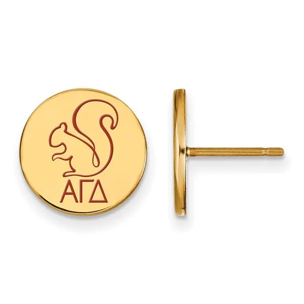 Sorority Life Alpha Gamma Delta Earrings