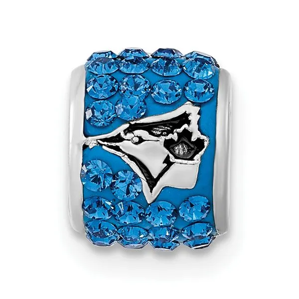 MLB Toronto Blue Jays Crystal Bead Charm