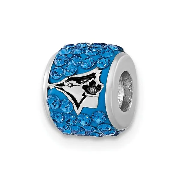 MLB Toronto Blue Jays Crystal Bead Charm
