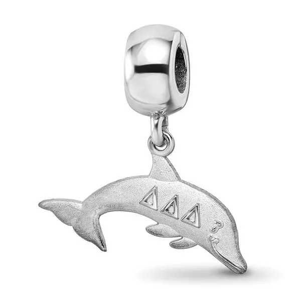 Sorority Life Delta Delta Delta Bracelet Bead