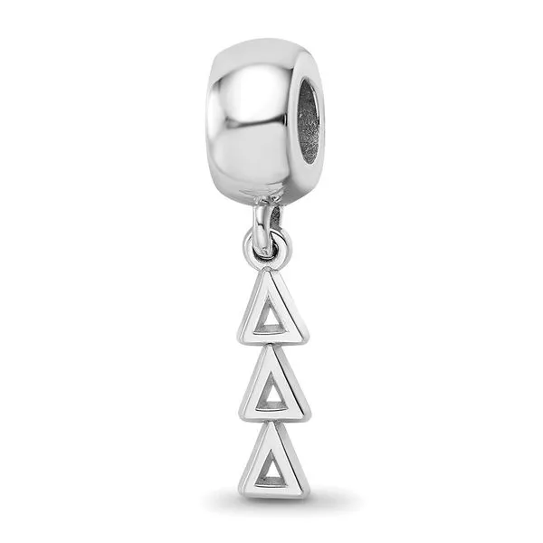 Sorority Life Delta Delta Delta Bracelet Bead