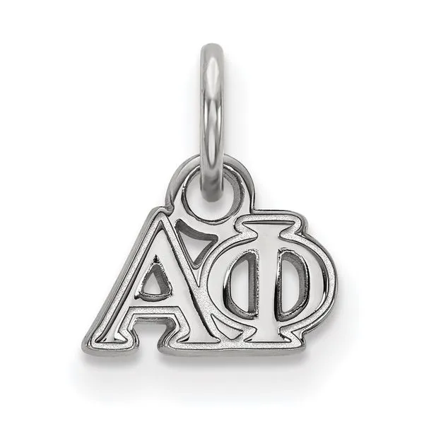 Sorority Life Rhod-pltd Alpha Phi Pendant