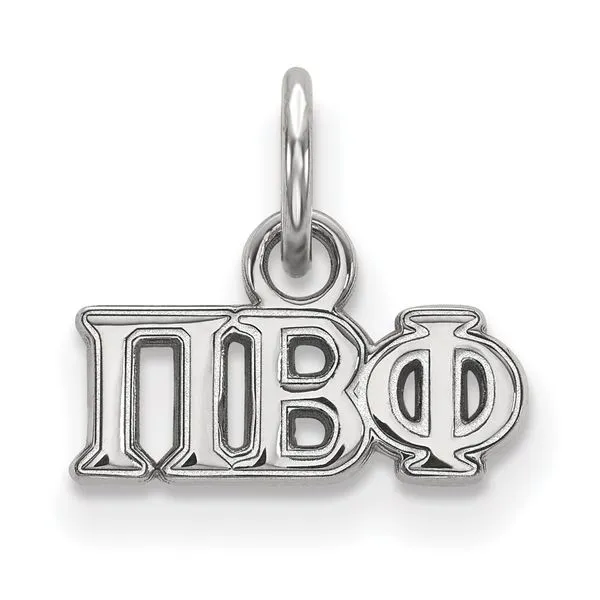 Sorority Life Rhod-pltd Pi Beta Phi Pendant