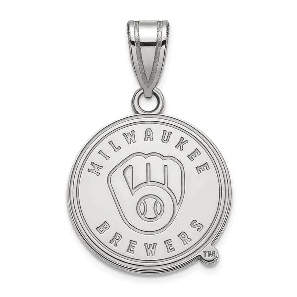 MLB Milwaukee Brewers Letter M Pendant similar item image