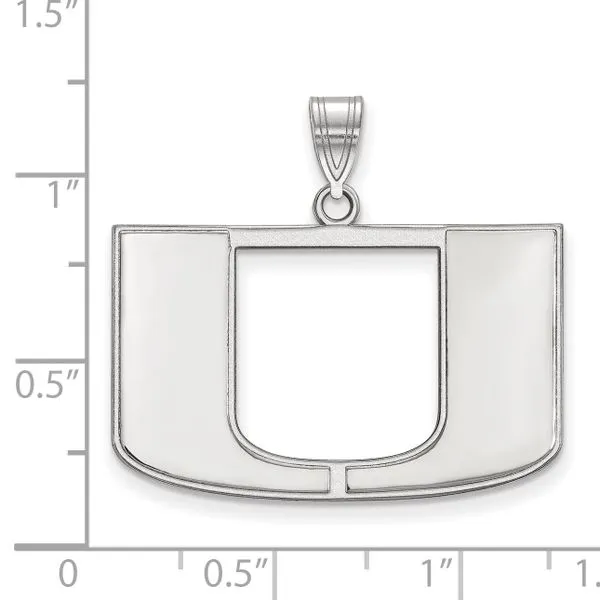 Collegiate University of Miami Pendant