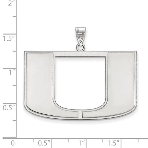 Collegiate University of Miami Pendant