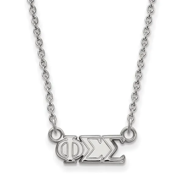 Sorority Life Phi Sigma Sigma Necklace