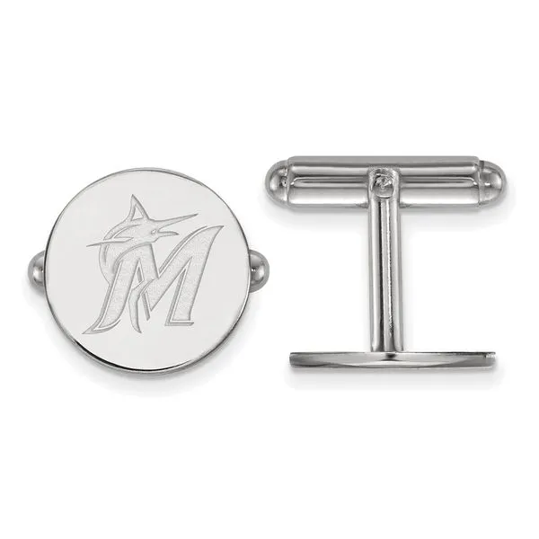 MLB Miami Marlins Cuff Links