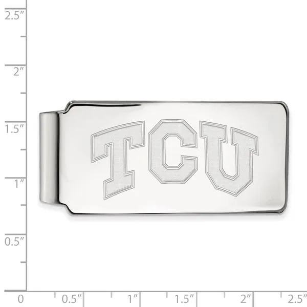 Collegiate Texas Christian University Money Clip
