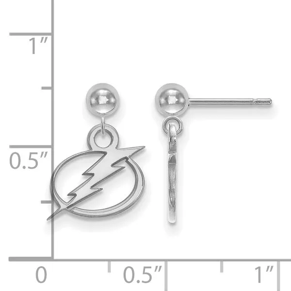 NHL Tampa Bay Lightning Dangle Post Earrings