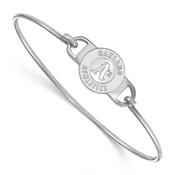 MLB Oakland Athletics Wire Bangle