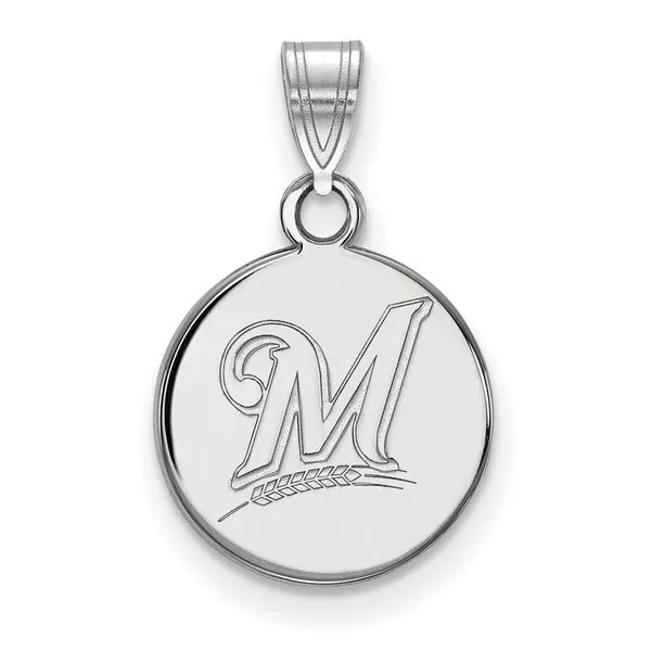 MLB Milwaukee Brewers Letter M Pendant similar item image