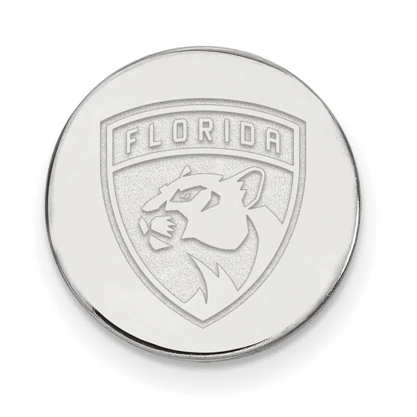 NHL Florida Panthers Leather Key Chain