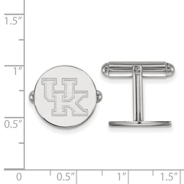 Collegiate University of Kentucky U-K Cuff Links