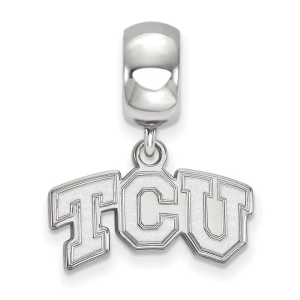 Collegiate Texas Christian University Bracelet Bead