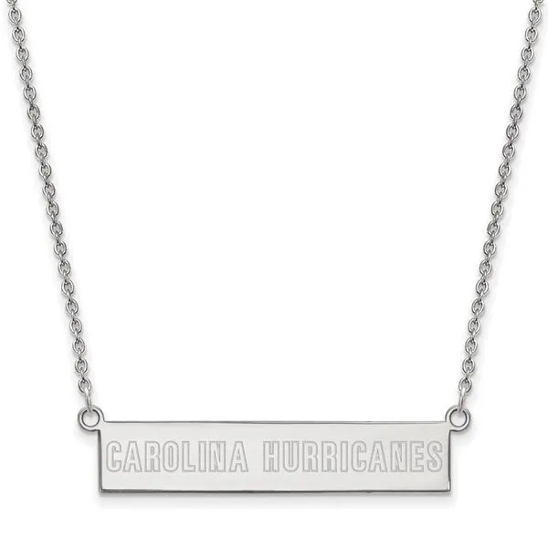 NHL Carolina Hurricanes Bar Necklace