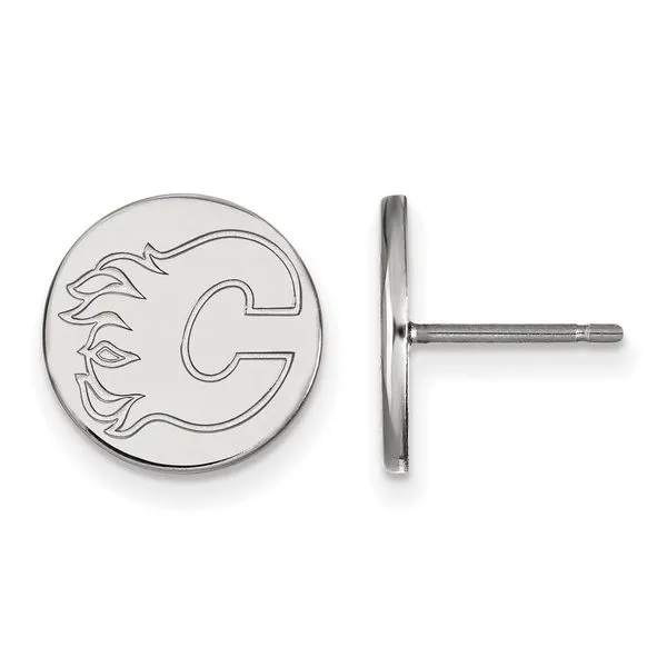 NHL Calgary Flames Post Earrings