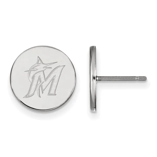 MLB Miami Marlins Post Earrings