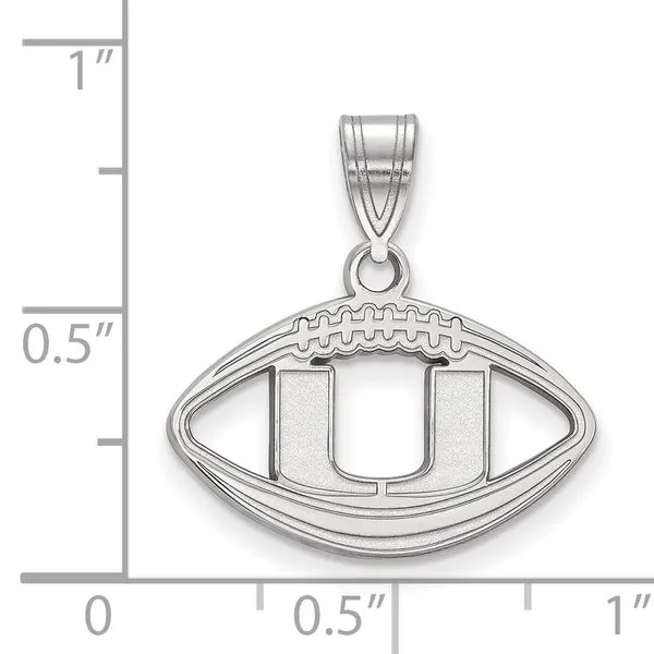Collegiate University of Miami Pendant