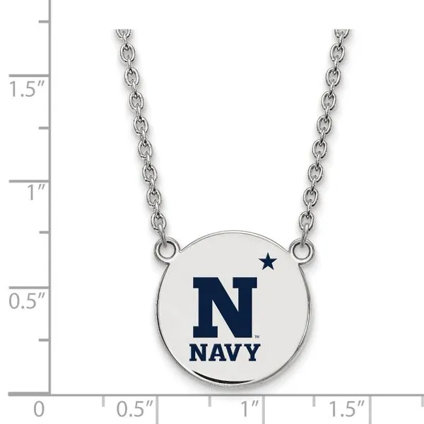Collegiate US Naval Academy Necklace