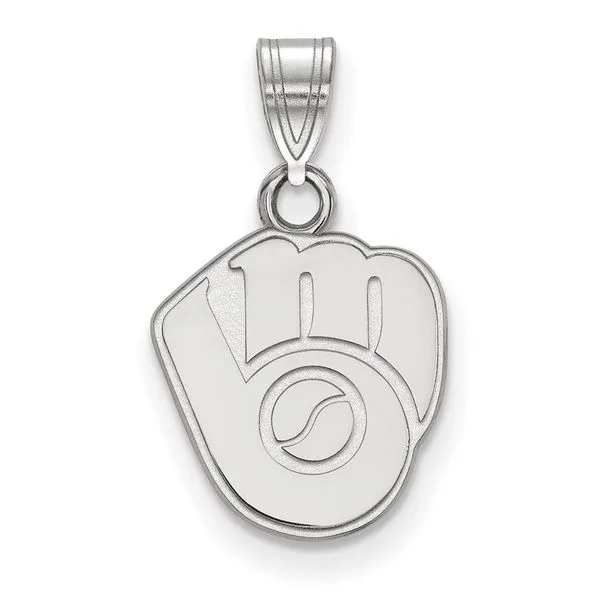 MLB Milwaukee Brewers Baseball Glove Pendant similar item image
