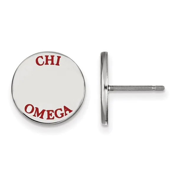 Sorority Life Chi Omega Earrings