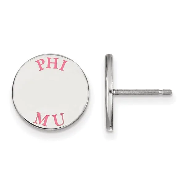 Sorority Life Phi Mu Earrings