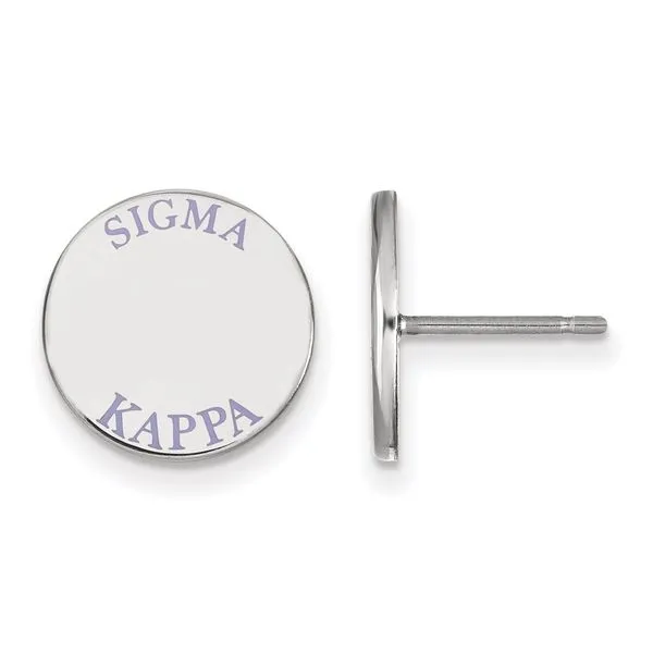 Sorority Life Sigma Kappa Earrings