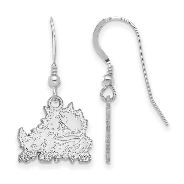 Collegiate Texas Christian University Earrings