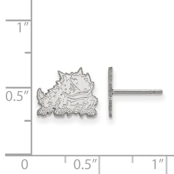Collegiate Texas Christian University Earrings