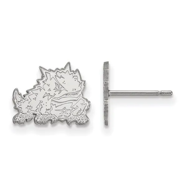Collegiate Texas Christian University Earrings