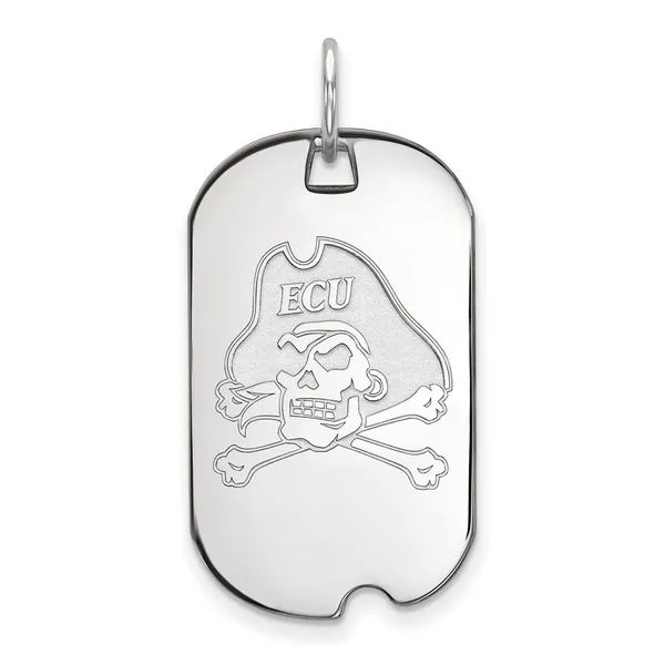 Collegiate East Carolina University Dog Tag Pendant