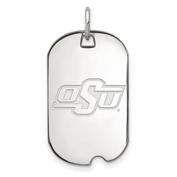 Collegiate Oklahoma State Dog Tag Pendant