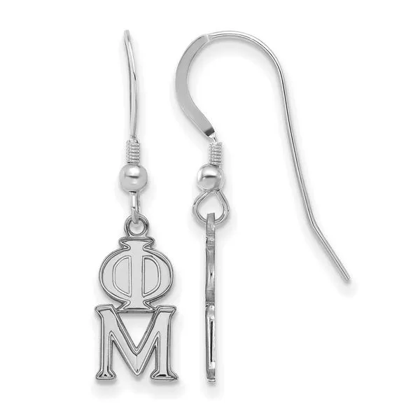 Sorority Life Phi Mu Earrings