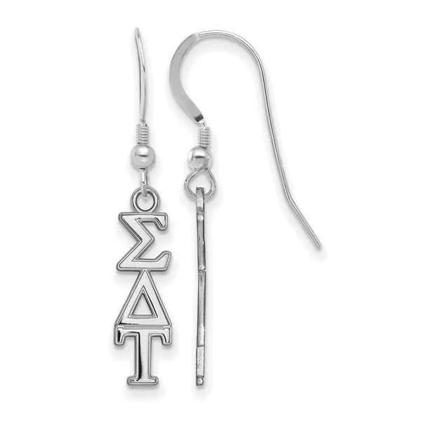 Sorority Life Sigma Delta Tau Earrings