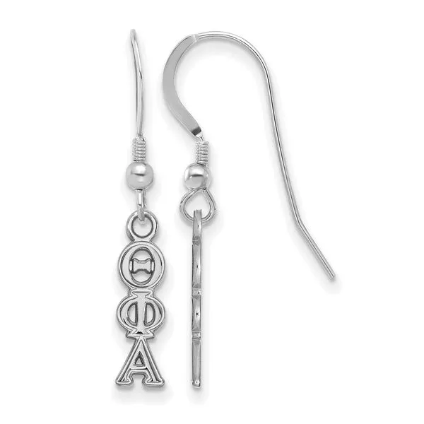 Sorority Life Theta Phi Alpha Earrings
