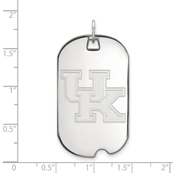 Collegiate University of Kentucky Dog Tag Pendant