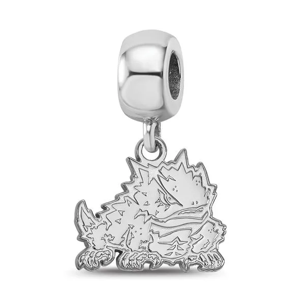 Collegiate Texas Christian University Bracelet Bead