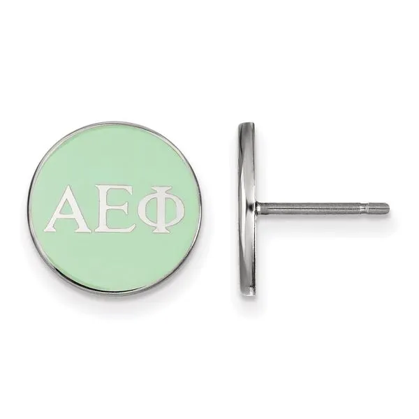 Sorority Life Alpha Epsilon Phi Earrings