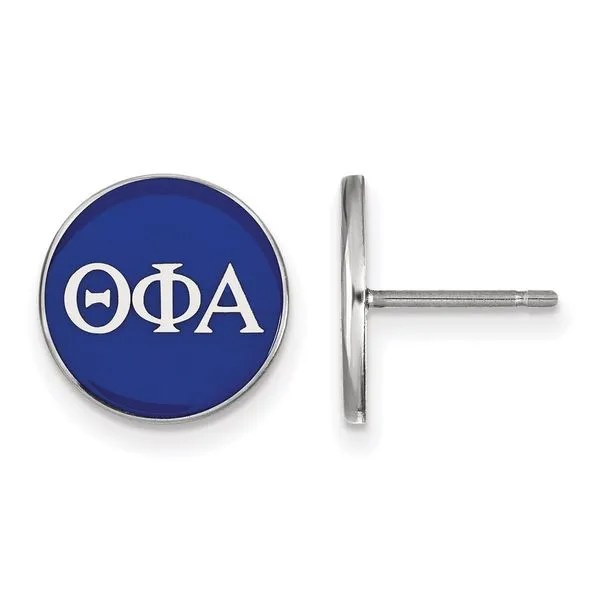 Sorority Life Theta Phi Alpha Earrings