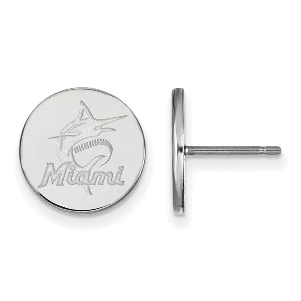 MLB Miami Marlins Post Earrings