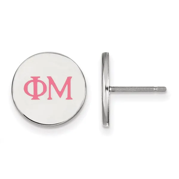 Sorority Life Phi Mu Earrings