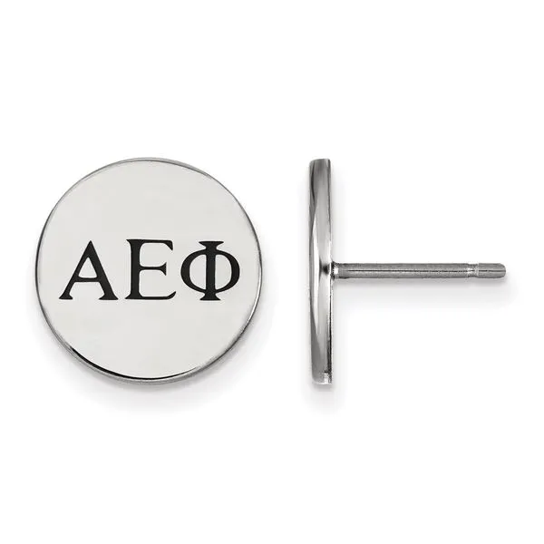 Sorority Life Alpha Epsilon Phi Earrings