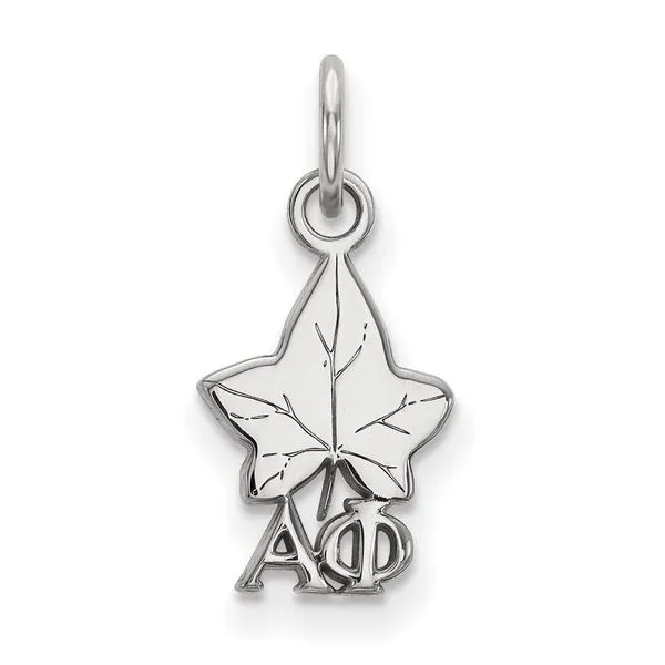 Sorority Life Rhod-pltd Alpha Phi Pendant