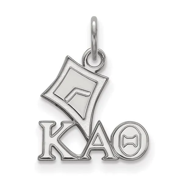 Sorority Life Rhod-pltd Kappa Alpha Theta Pendant