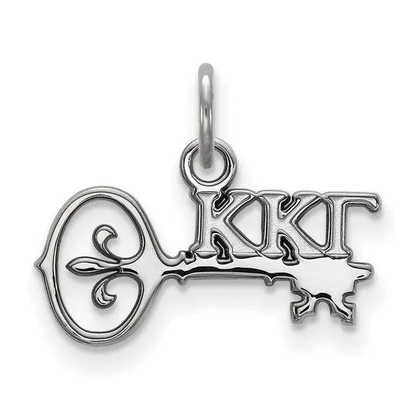 Sorority Life Rhod-pltd Kappa Kappa Gamma Pendant