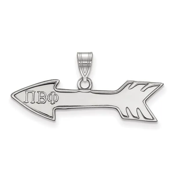 Sorority Life Rhod-pltd Pi Beta Phi Sm Pendant