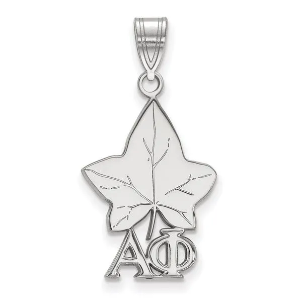 Sorority Life Rhod-pltd Alpha Phi Pendant