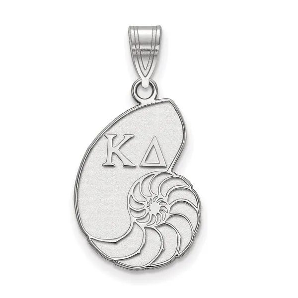 Sorority Life Rhod-pltd Kappa Delta Pendant